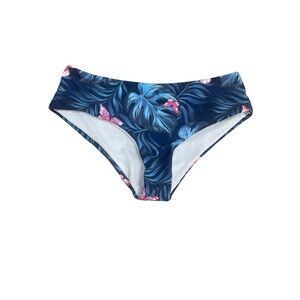 Floral Blue Women's Swim Bottom
